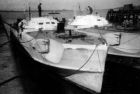 Bows of &quot;E&quot; boat showing Torpedo tube hatches.