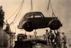 Loading cars for Malta