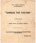 Ginbad the Failure shown at the Fleet Canteen Trincomalee Christmas 1946